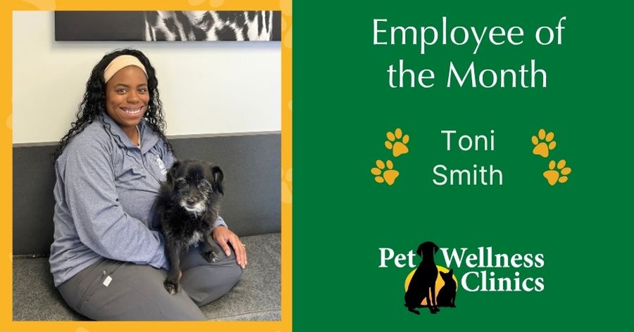 Toni Smith, RVT ~ Employee of the Month