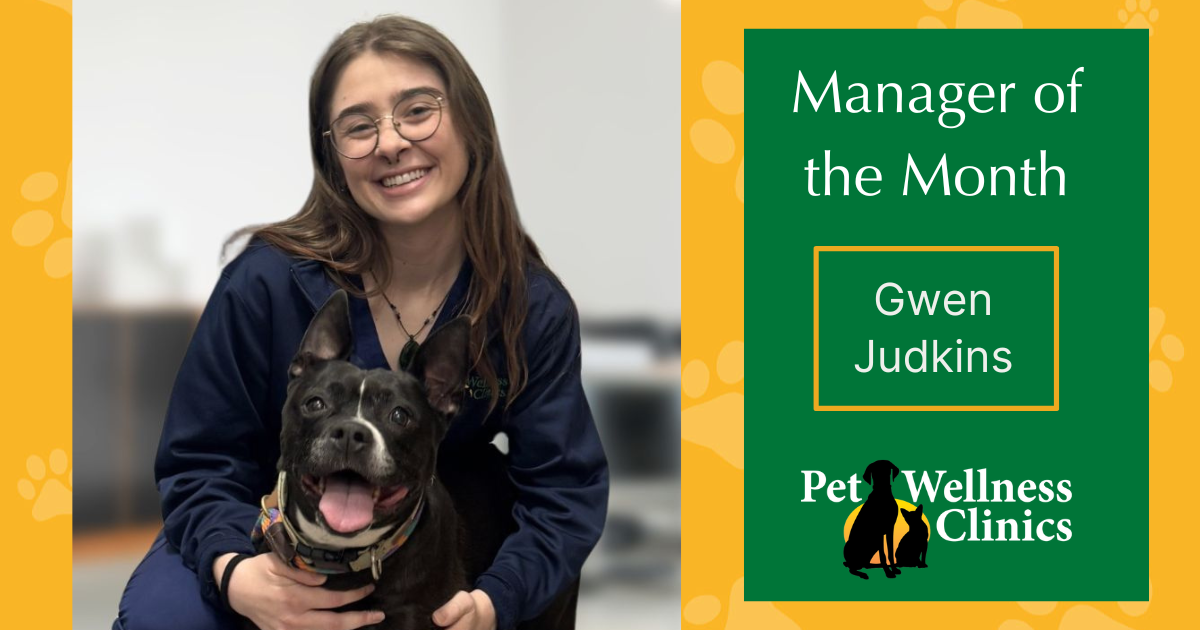 Manager of the Month ~ Gwen Judkins!
