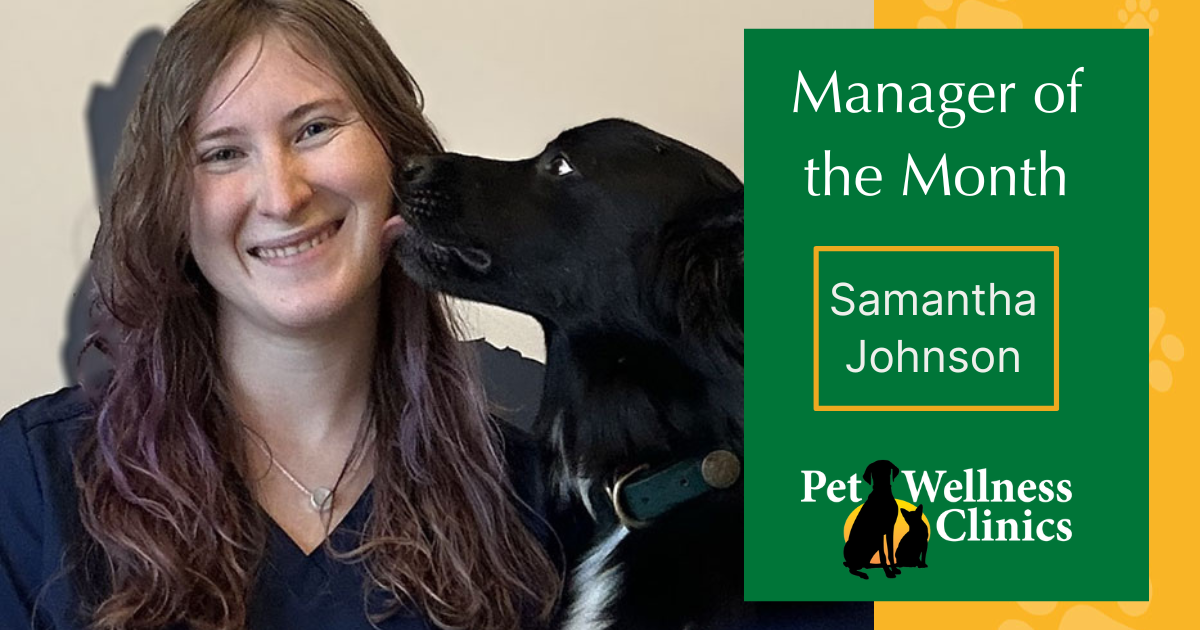 Samantha ~ Manager of the Month