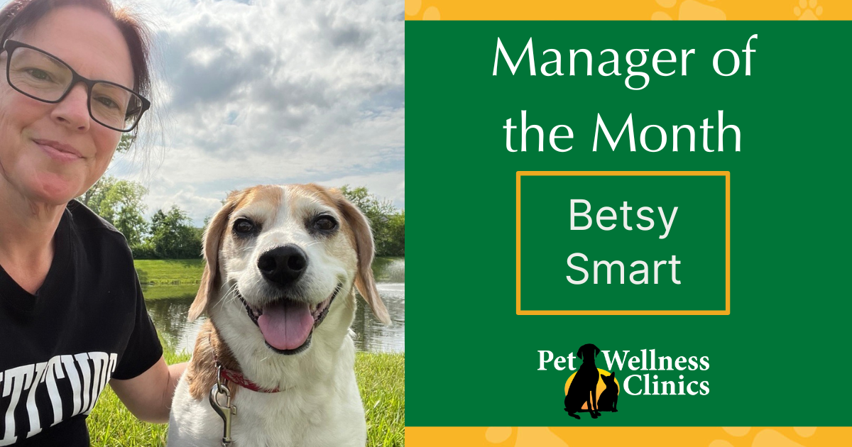 Manager of the Month ~ Betsy Smart!